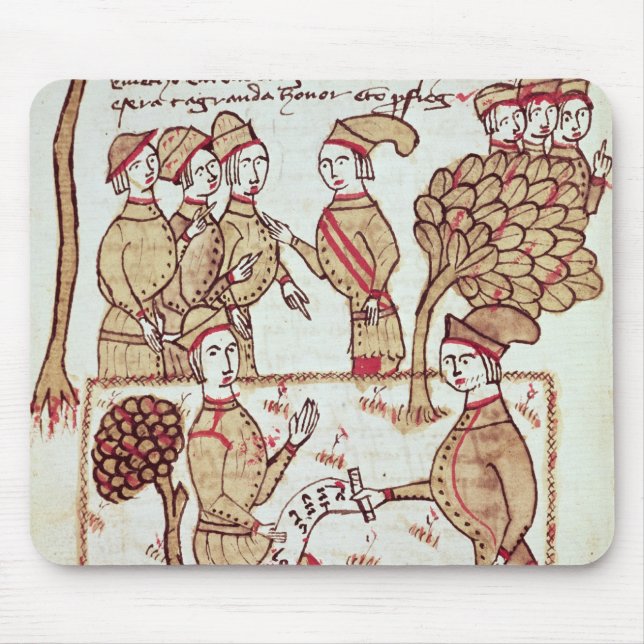 Feldmesser mit seinen Arbeitskräften Mousepad (Vorne)