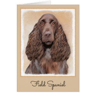 Feldspanelmalerei - Niedliche Original-Hundekunst