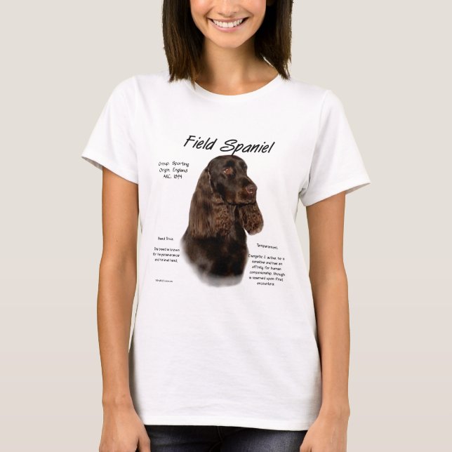 Feldspanischer Geschichtsentwurf T-Shirt (Vorderseite)