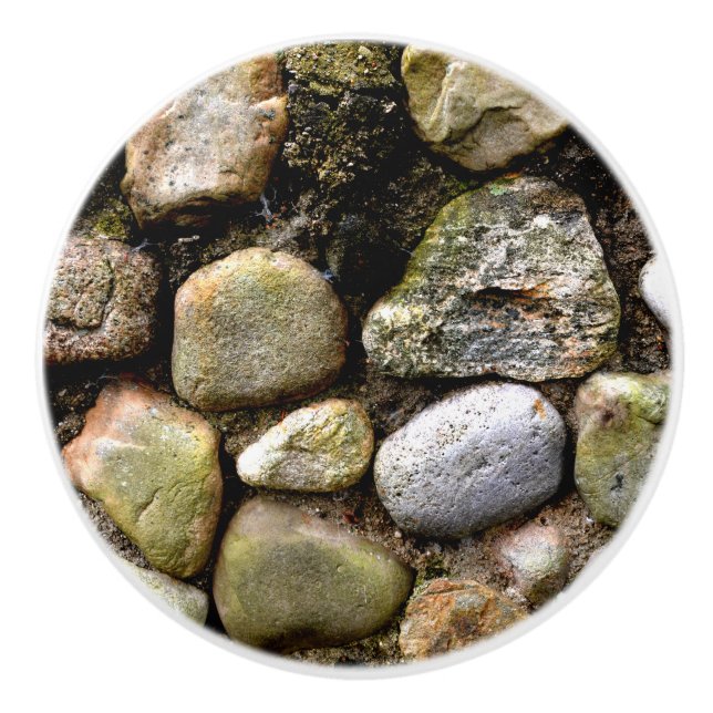 Feldstein Keramikknauf (Vorderseite)