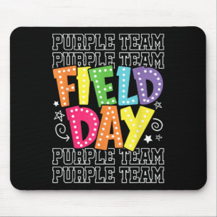 Feldtag Lila Team Colour War Camp Team Spiel Com Mousepad