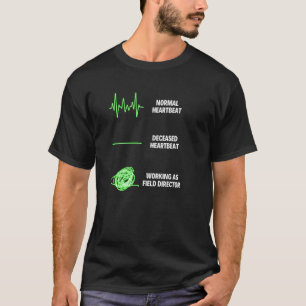 Feldtrainer für Track & Field Director - Schlachtf T-Shirt