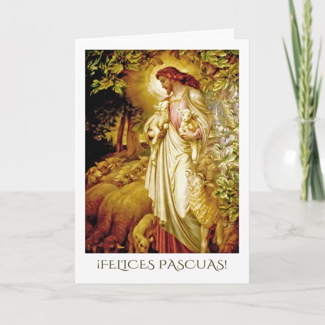 Felices Pascuas. Cartes de Pâques en espagnol (Devant)