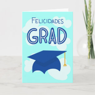 Felicidades Grad - Carte de Graduation espagnole
