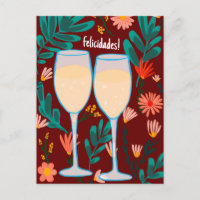 Felicidades Sparkling Wein Champagner Blumenkohl