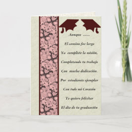 Felicitacion de Graduacion Karte