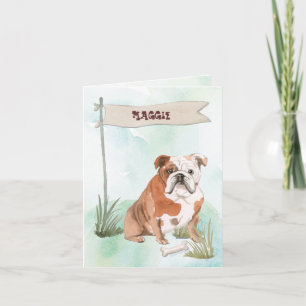 Félicitations à Bulldog anglais pour le nouveau ch