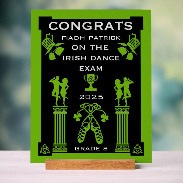 Félicitations à Irish Dancing (Neutre)