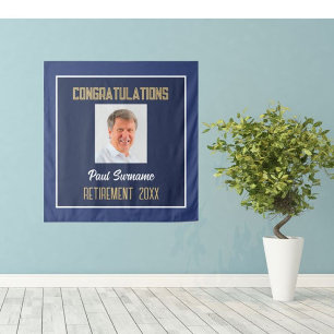 Félicitations à la retraite ! Tapisserie murale de