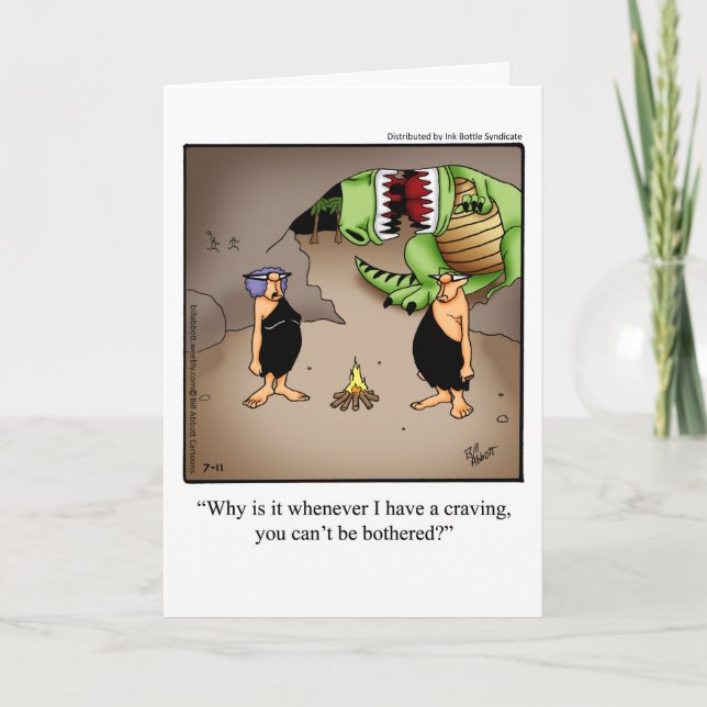 Félicitations amusantes Carte de voeux de grossess (Devant)