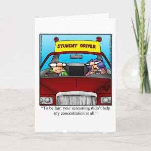 Félicitations amusantes Carte de voeux Humour