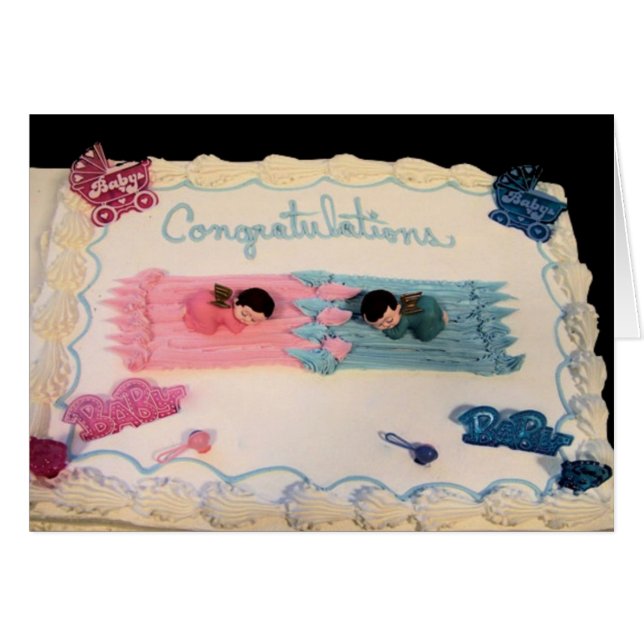 Félicitations bébé ! (Devant horizontal)