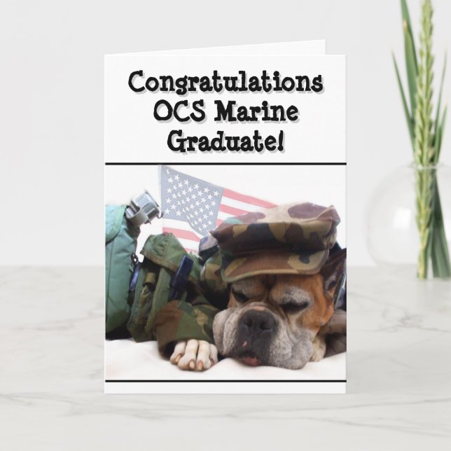Félicitations Carte de voeux pour chien de boxeur  (Devant)