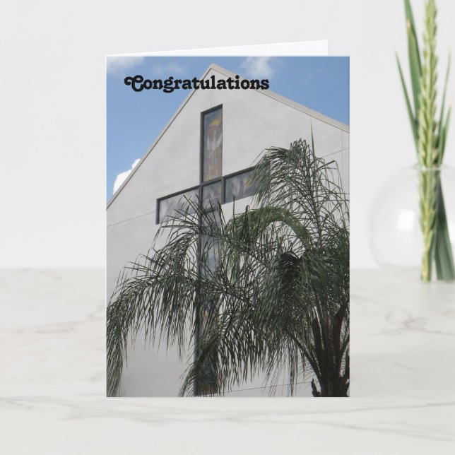 Félicitations Carte Deacon (Devant)