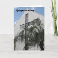 Félicitations Carte Deacon