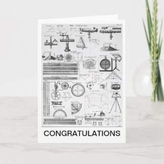 Félicitations Carte Land Surveyor