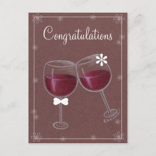 Félicitations ! ! Carte postale