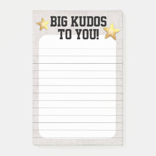 Félicitations de récompense de post-it de