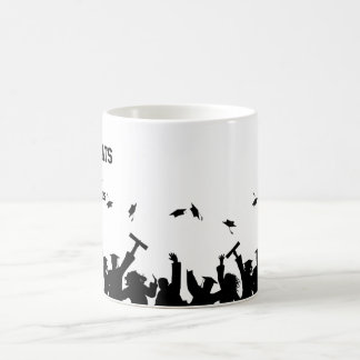 Félicitations Diplômé Mug Simple Minimal Personnal