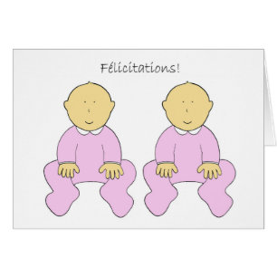 Félicitations, DoppelBabys, auf französisch