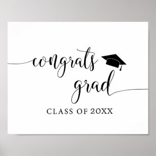 Félicitations Grad Panneau Décorations de la fêt