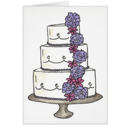 Félicitations Mariage Anniversaire Floral Cake
