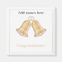 Félicitations Mariage - Magnet anniversaire