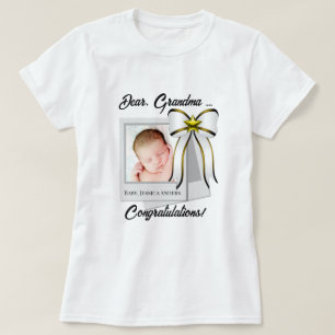 Félicitations personnalisées T-shirt photo