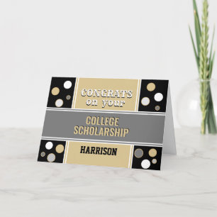 Félicitations pour la carte de bourse d'études sup