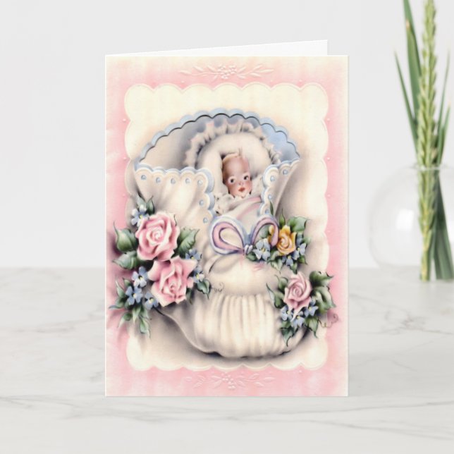 Félicitations Pour La Nouvelle Carte Bébé (Devant)