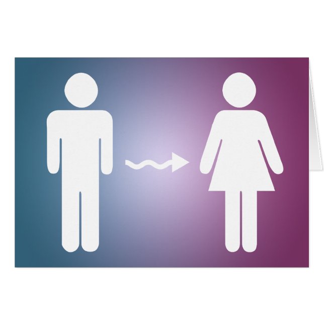 félicitations pour le changement de sexe (Devant horizontal)