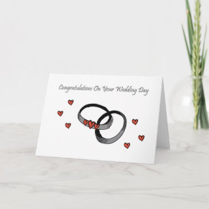 Félicitations Pour Votre Carte Du Jour Du Mariage