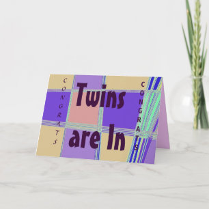 Félicitations pour votre carte Twins