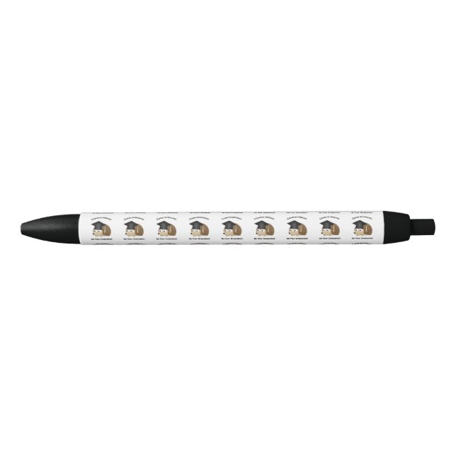 Félicitations pour votre diplôme ! stylo hérisson (Devant)
