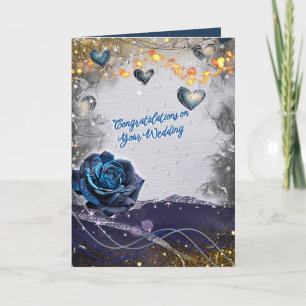 Félicitations pour votre mariage - Carte de vœux