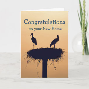 Félicitations pour votre nouvelle carte d'oiseaux 