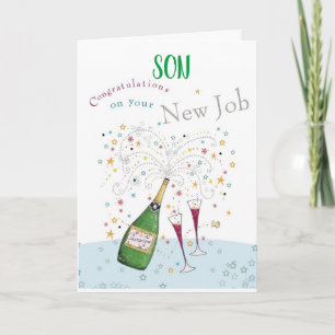 *FÉLICITATIONS POUR VOTRE NOUVELLE CARTE FILS JOB*