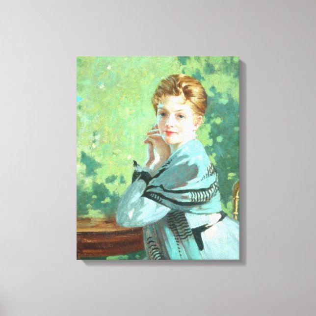 Felicity (von George Henry) Leinwanddruck (Vorderseite)