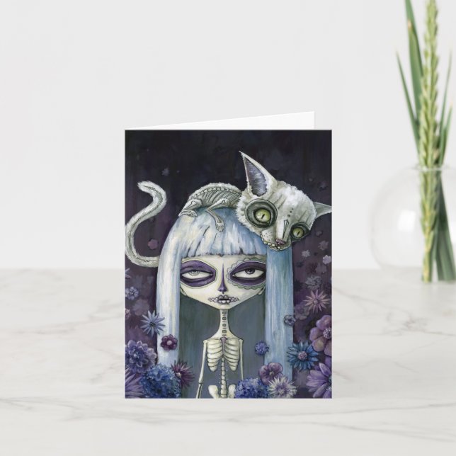 Felina de Los Muertos Karte (Vorderseite)