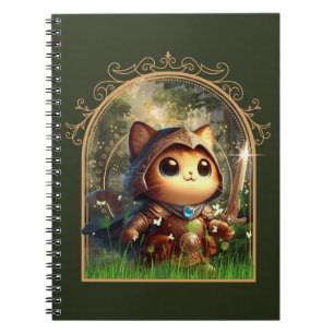 Feline Fantasy Adventure Notizblock