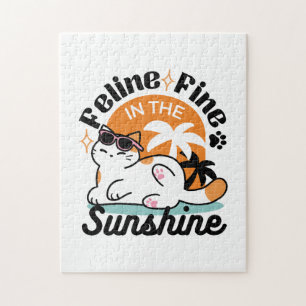 Feline Fine in the Sunshine - Entspannte Tropenkat