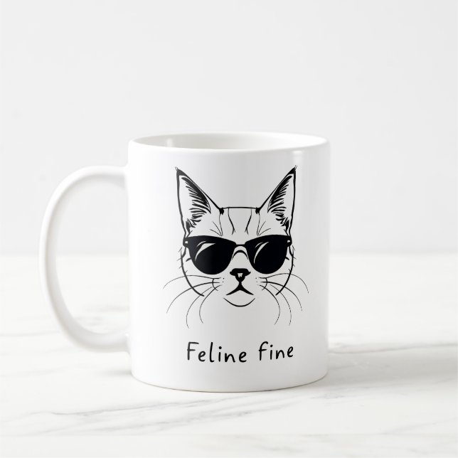 Feline Fine Kaffeetasse (Links)