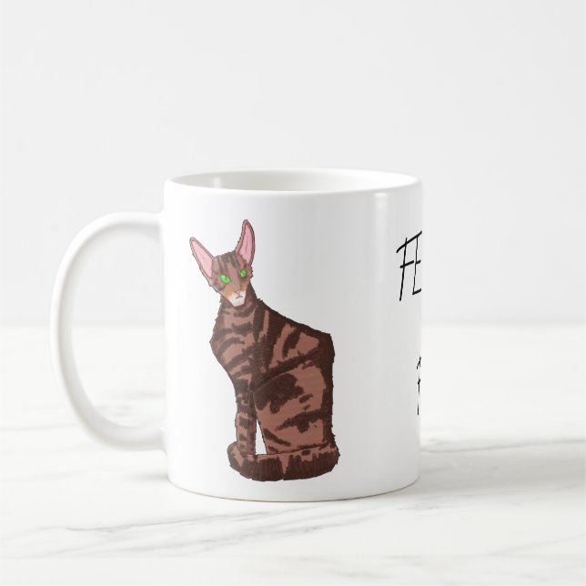 Feline Fine Kaffeetasse (Links)