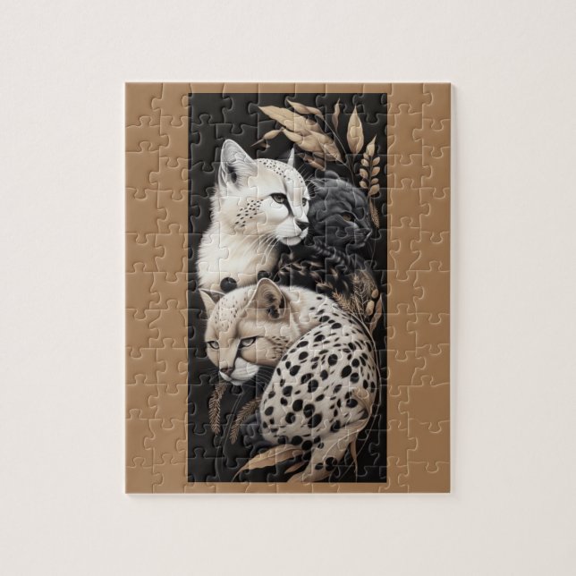FELINE FINESSE #1 PUZZLE (Vertical)