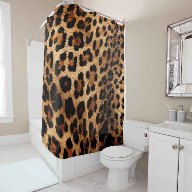 Feline Freckles Duschvorhang (Beispiel)