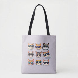 Feline Frenzy-Cat Thema Lässige Tasche