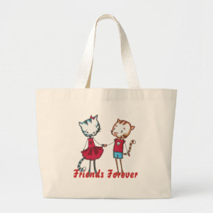 Feline Friends Bag Jumbo Stoffbeutel
