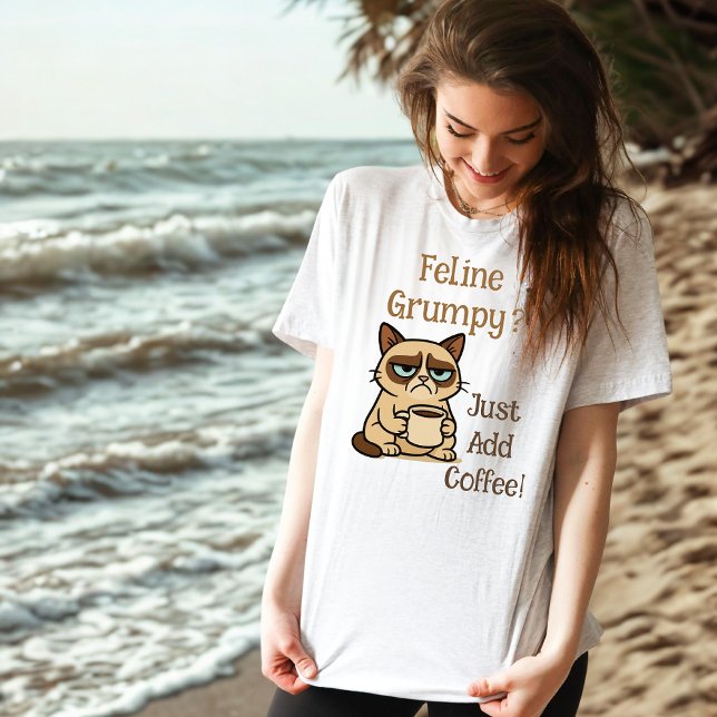 Feline Grumpy T-Shirt (Von Creator hochgeladen)