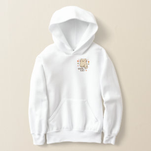 Feline in Bloom Hoodie