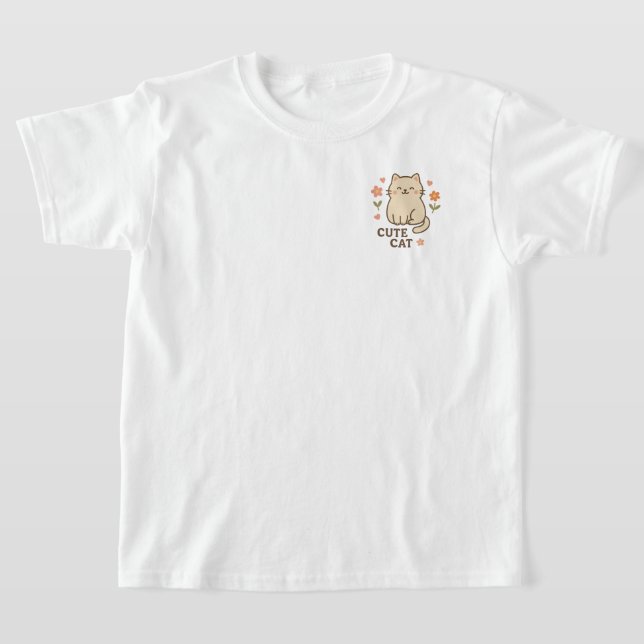 Feline in Bloom T-Shirt (Ablage )